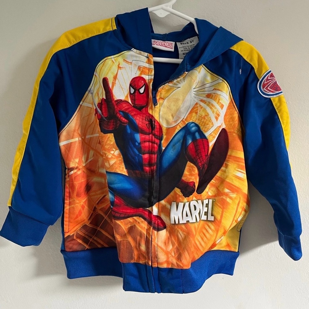 Marvel Spider-Man Vintage Y2K Jacket